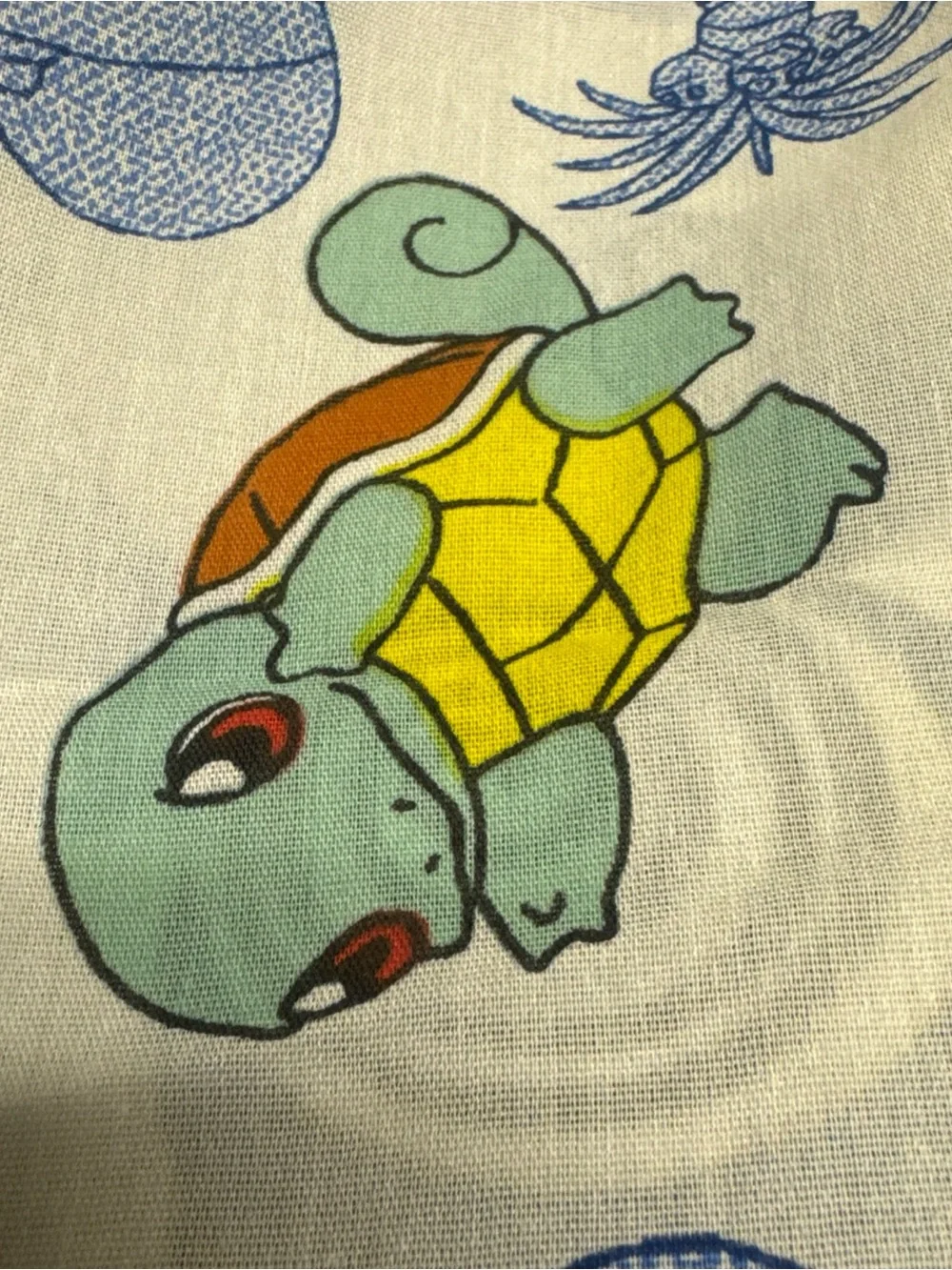 Vtg Nintendo 1998 Pokemon Pikachu Springs 2 Twin Size Fitted Bed Sheets 38x76 in